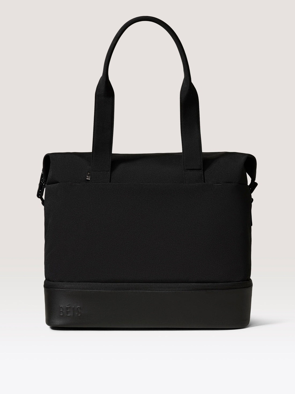 BEIS The Weekender Mini Tote Back In Black, NWOT